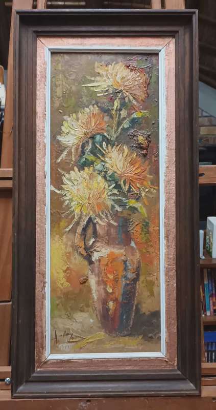 Wallace Hulley painting