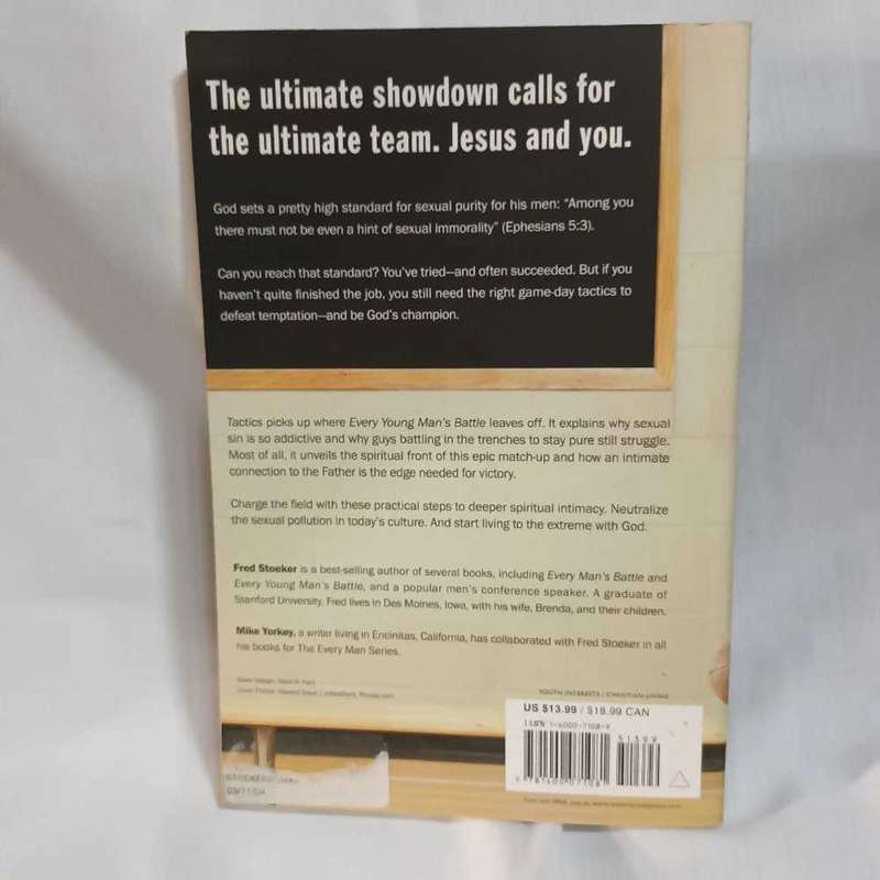 Tactics. Securing the victory in every you man's battle. Christian book