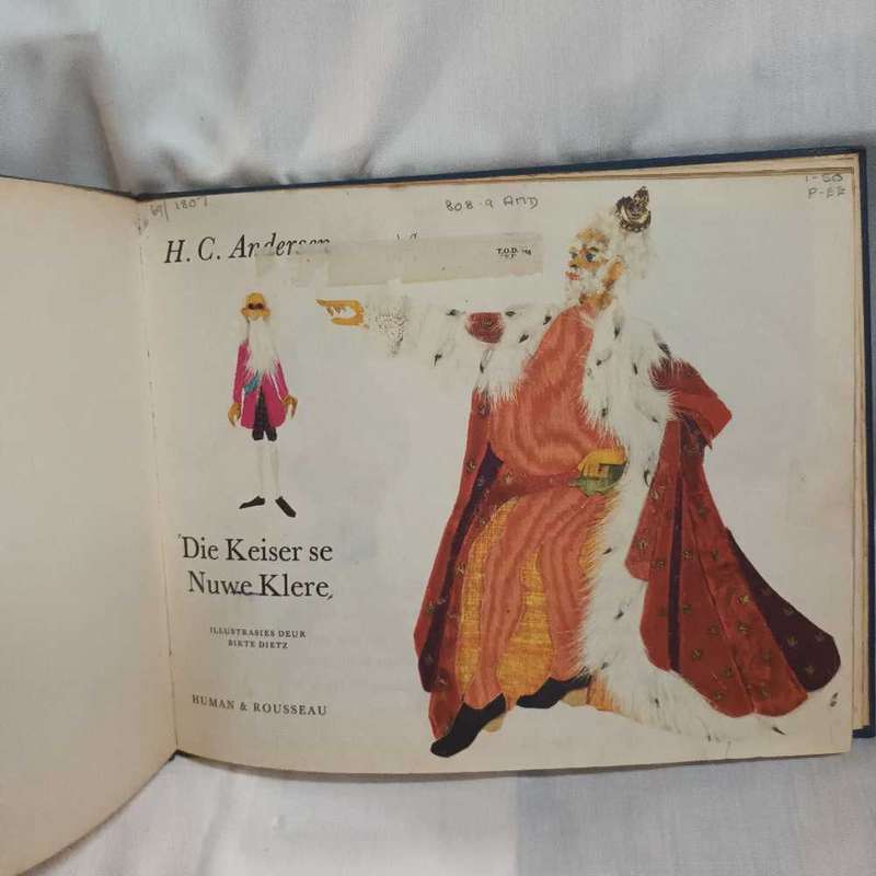 Die Keiser se Nuwe Klere. Andersen.  Afrikaanse Kinderboek
