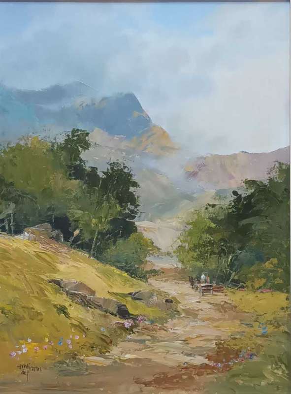 Tony de Freitas painting