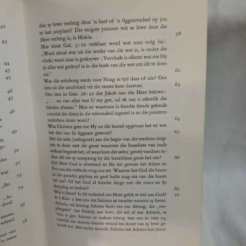 Wat sê die Bybel Deel ii. Comp Erasmus. Christian book