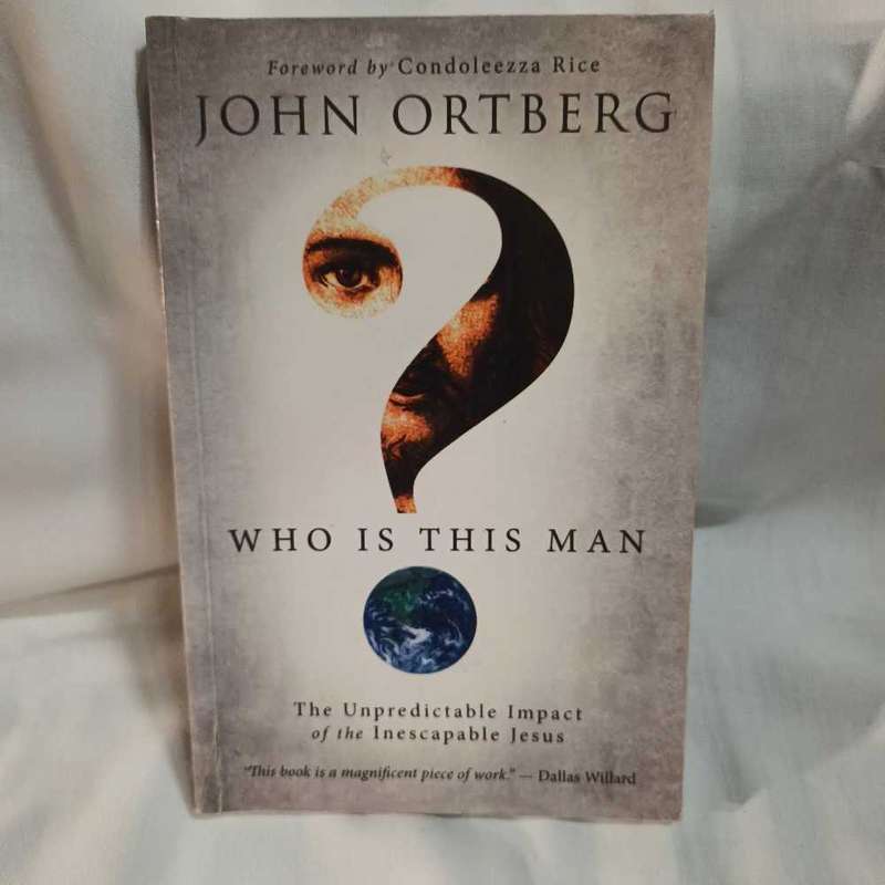 Who is this man. John Ortberg. Christian book
