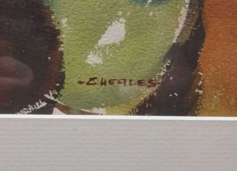 Richard Cheales Watercolour painting