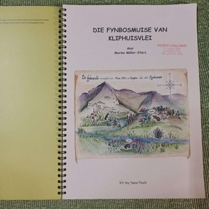 Die Fynbosmuise van Kliphuisvlèi deur Marina Möller-Eilers