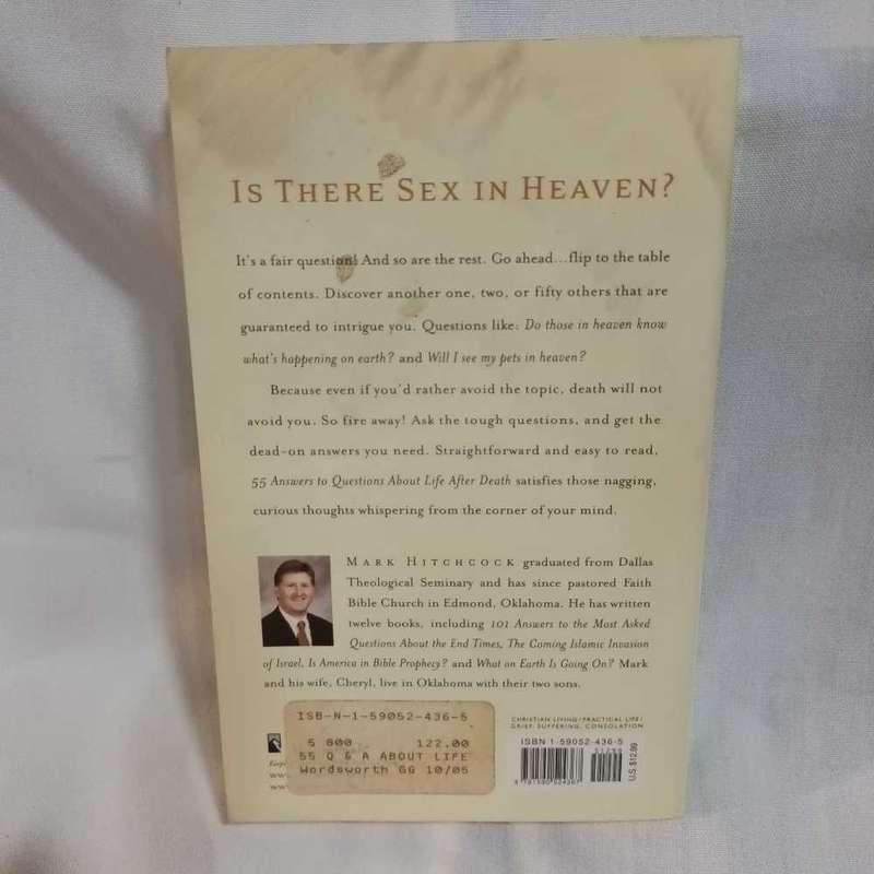 55 Answers to Questions about Life after Death. M Hitchcock