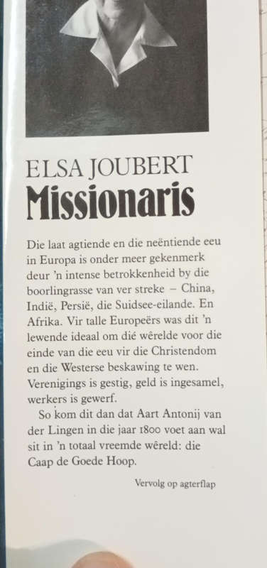 Missionaries deur Elsa Joubert