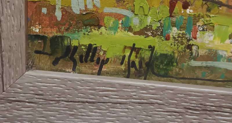 Phillip Britz painting