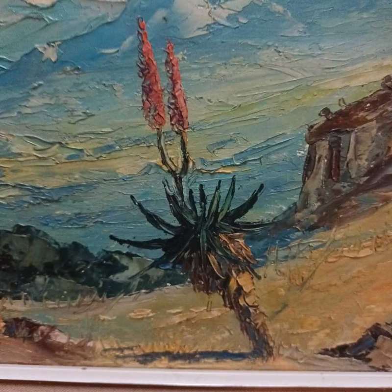 Carlo Sdoya oil painting