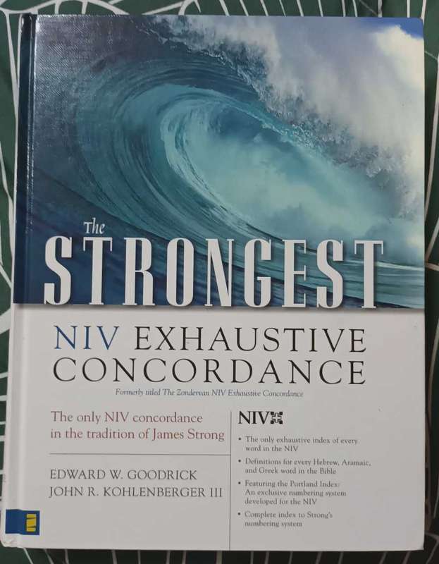 The Strongest NIV Exhaustive Concordance