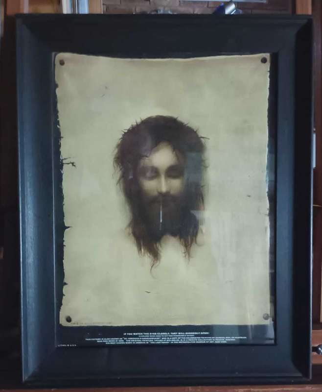 St. Veronica's Handkerchief lithograph