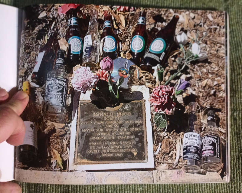 Stairway to heaven. The final resting places of rock's legends.  Reed and Miller