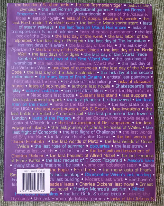 The book of Lists by Ian Harrison