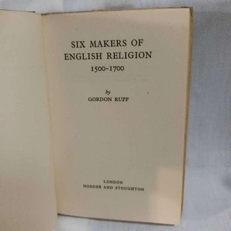 Six Malers of English Religion. Christian book