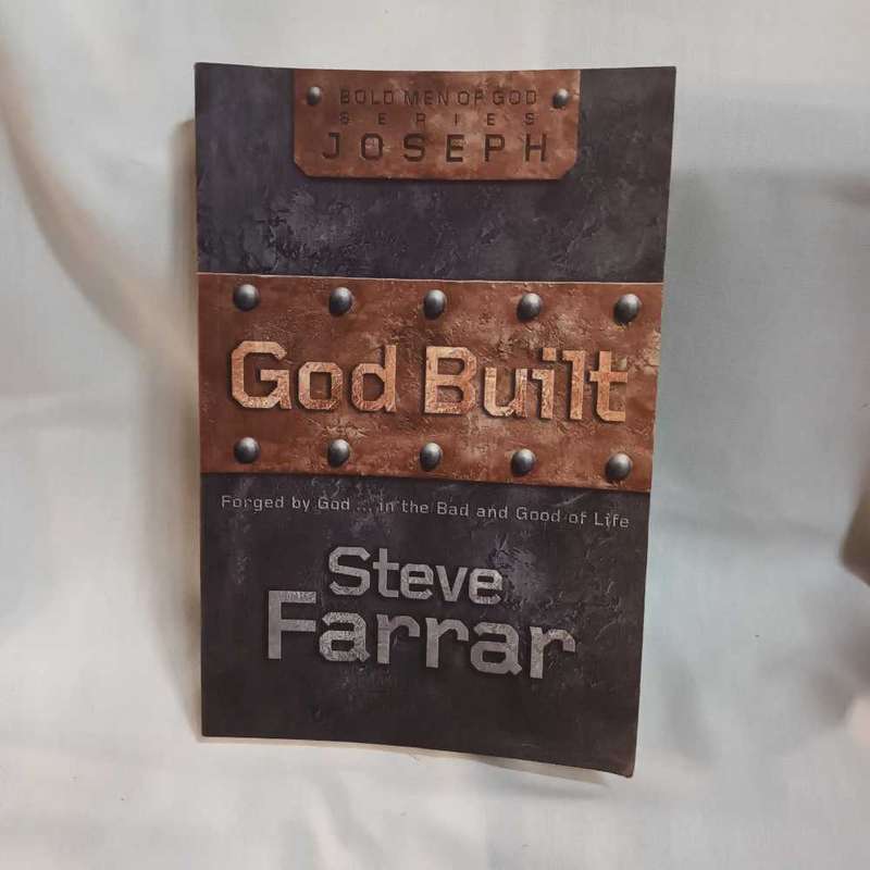 Bold men of God. Joseph. God built. Steve Farrar. Christian book