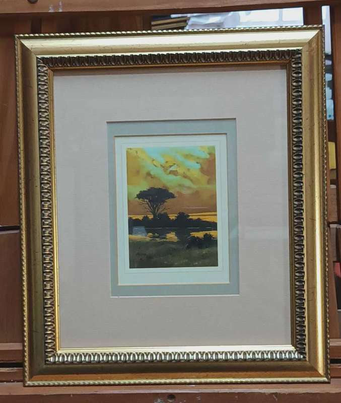 Malcolm Smith watercolour