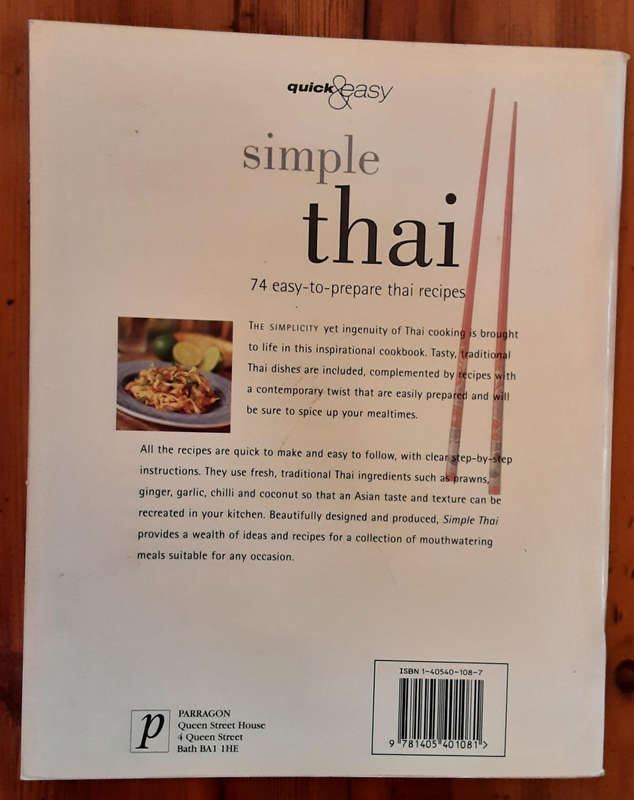 Simple Thai recipe book