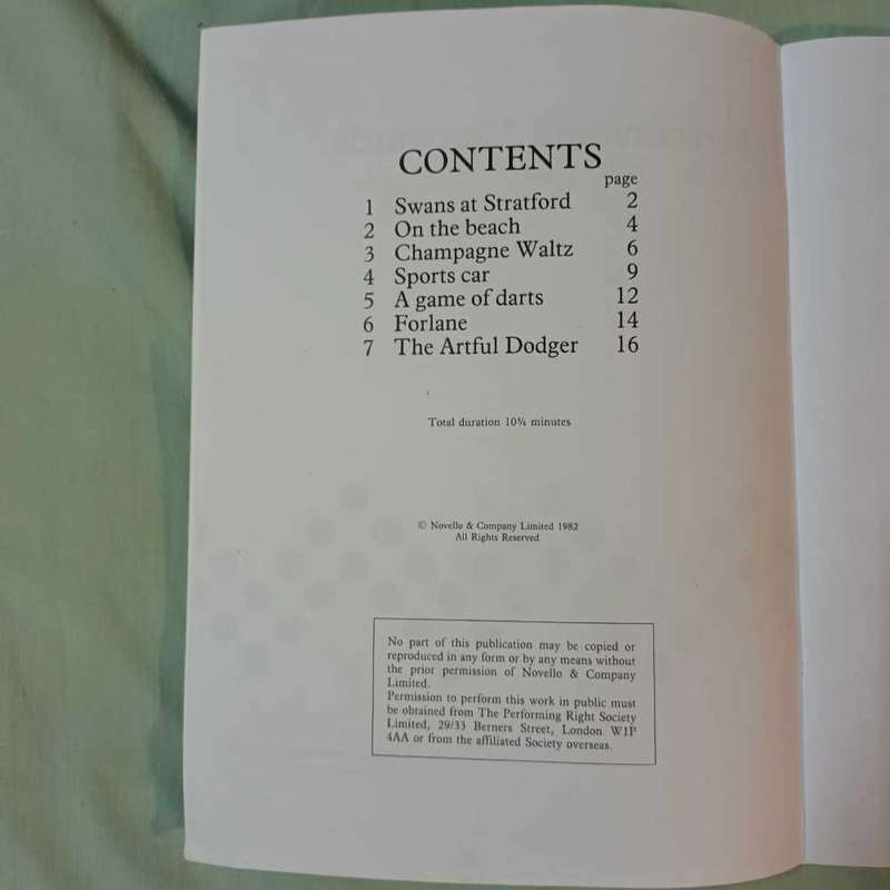 John McCabe Afternoons and Afterwards Sheet Music for piano