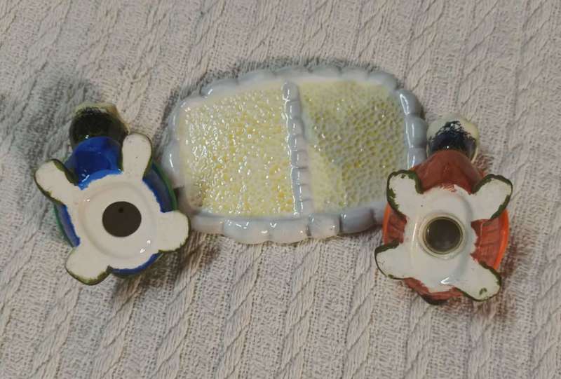 Tortoise salt and pepper set