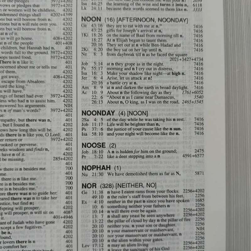 The Strongest NIV Exhaustive Concordance