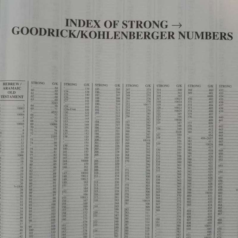 The Strongest NIV Exhaustive Concordance
