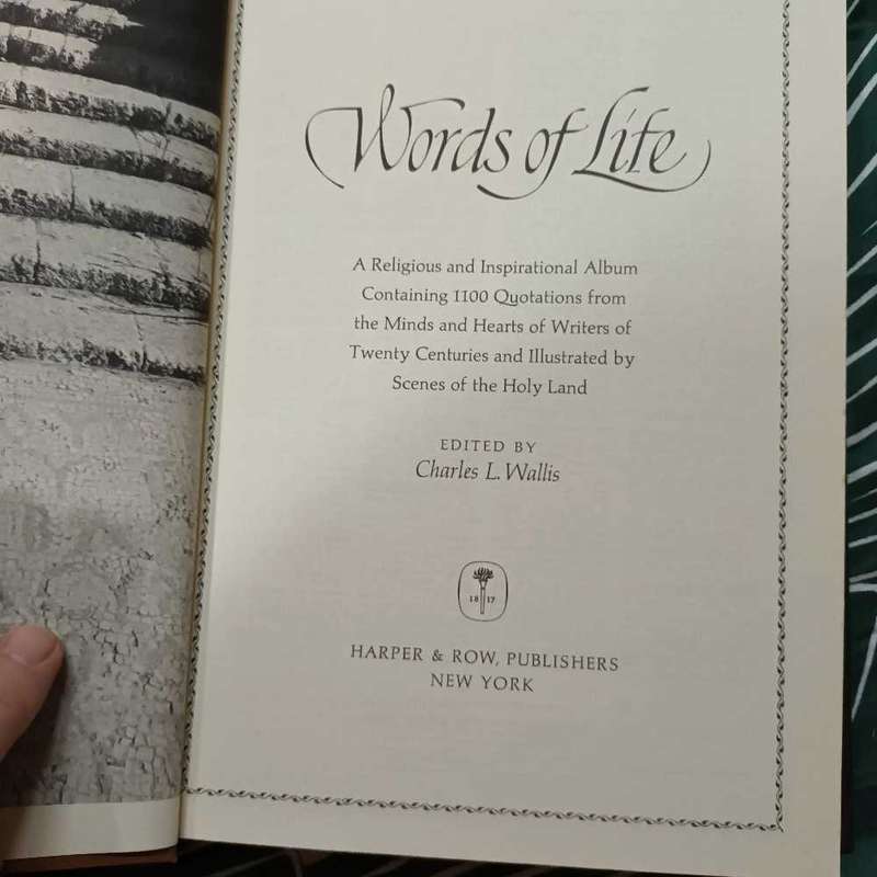 Words of Life by Charles L Wallace