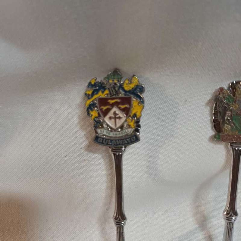 Rhodesia and Bulawayo spoons