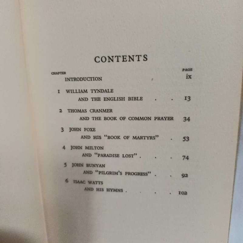 Six Malers of English Religion. Christian book