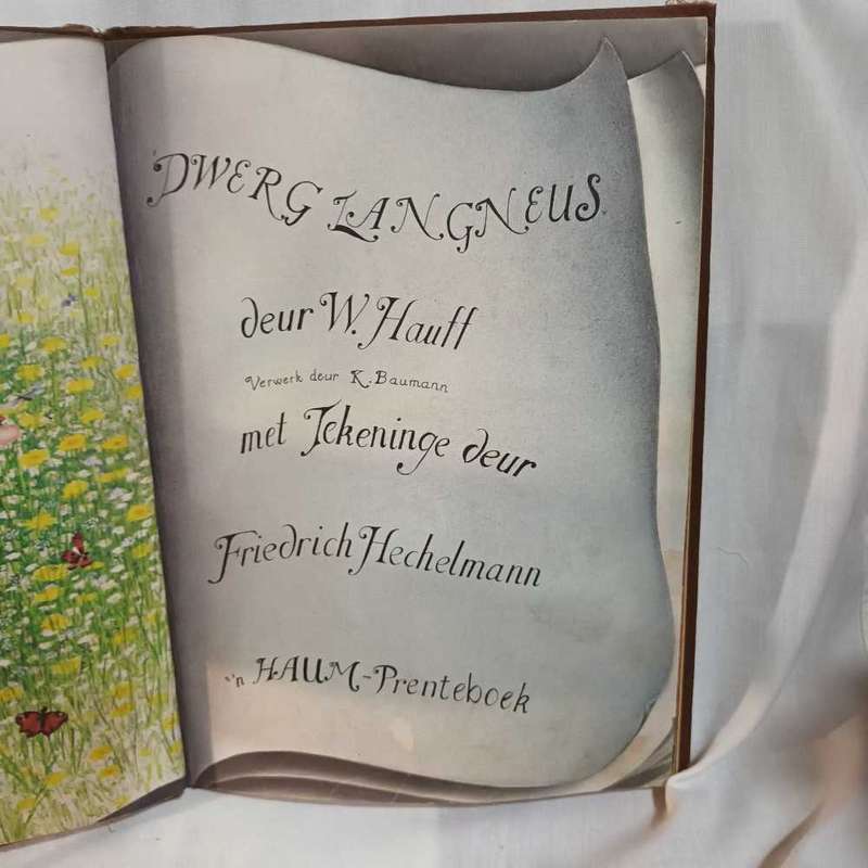 Dwerg Langneus. Hauff. Afrikaanse Kinderboek