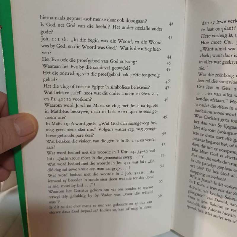 Wat sê die Bybel Deel ii. Comp Erasmus. Christian book