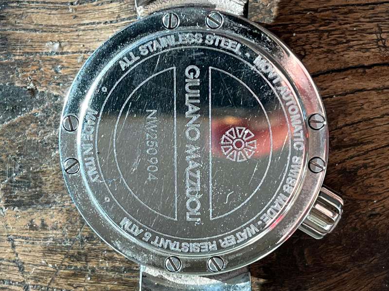 Watch Automatic - Giuliano Mazzuoli Manometro