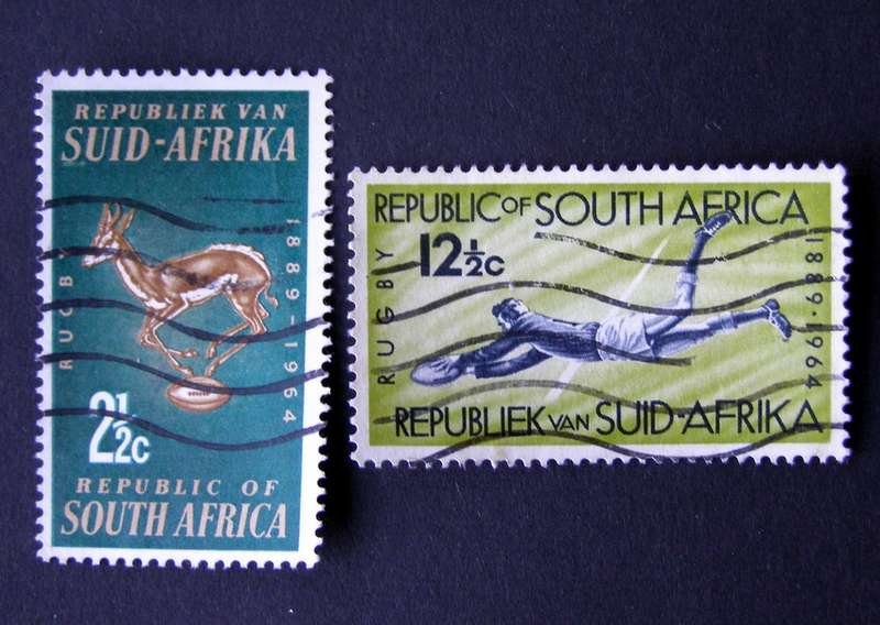 SOUTH AFRICA Set - 75th Anniv. of S.A. Rugby Board 1964