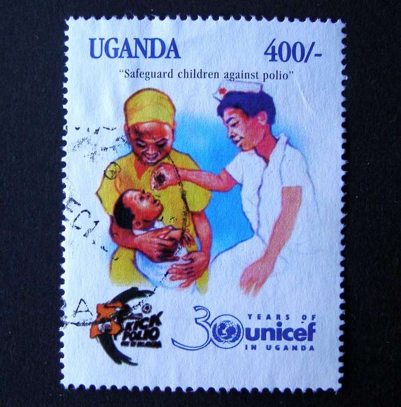 UGANDA - 30th Anniv. of UNICEF 1998