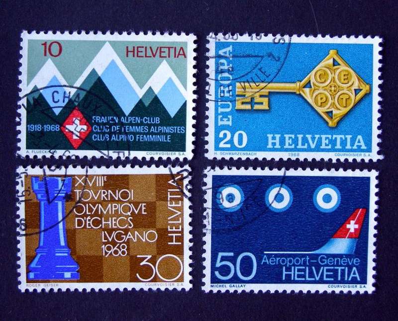 SWITZERLAND Set - Publicity 1968