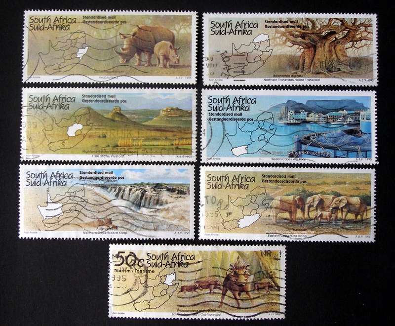 SOUTH AFRICA - Tourism 1995 //Animals//Trees