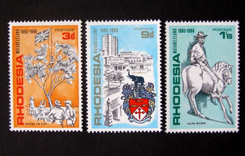 RHODESIA Mint Set - 75th Anniv. of Matabeleland 1968