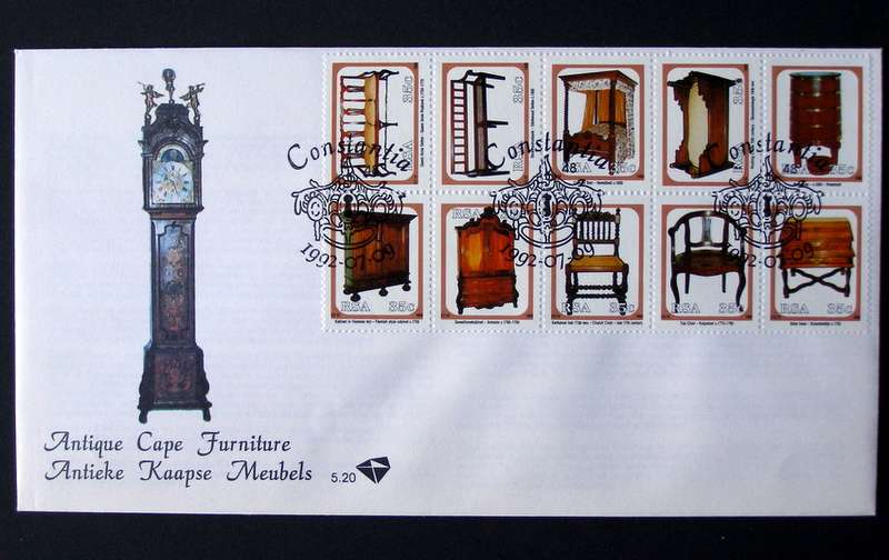 SOUTH AFRICA Cover - Antique Cape Furniture 1992