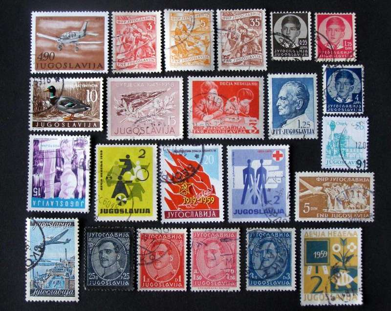 YUGOSLAVIA - Assorted stamps