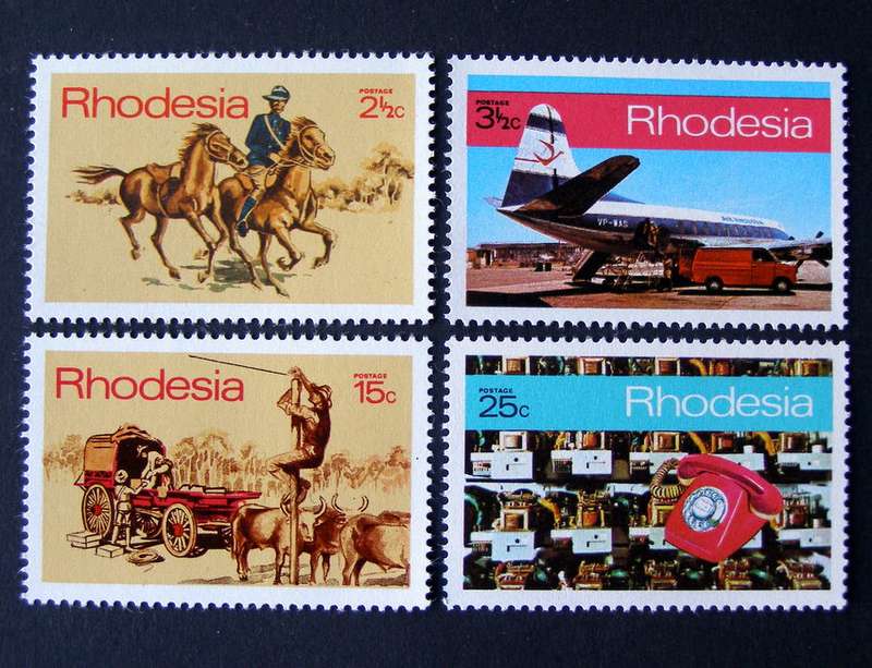 RHODESIA Mint Set - Inauguration of Posts and Telecommunications Corporation 1970