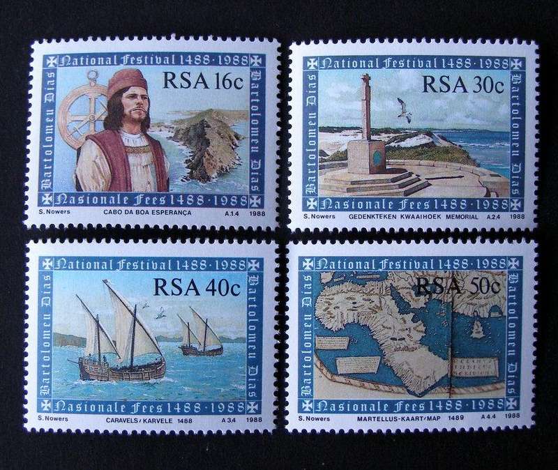 SOUTH AFRICA Mint Set - 500th Anniv. of Discovery of Cape by Bartolomeu Dias 1988