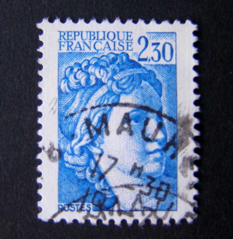 FRANCE - Sabine Definitive inscribed Republique Francaise 1981