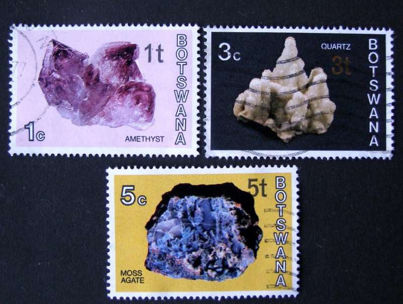 BOTSWANA - Minerals (New Currency) 1976