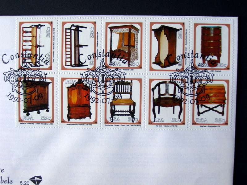 SOUTH AFRICA Cover - Antique Cape Furniture 1992