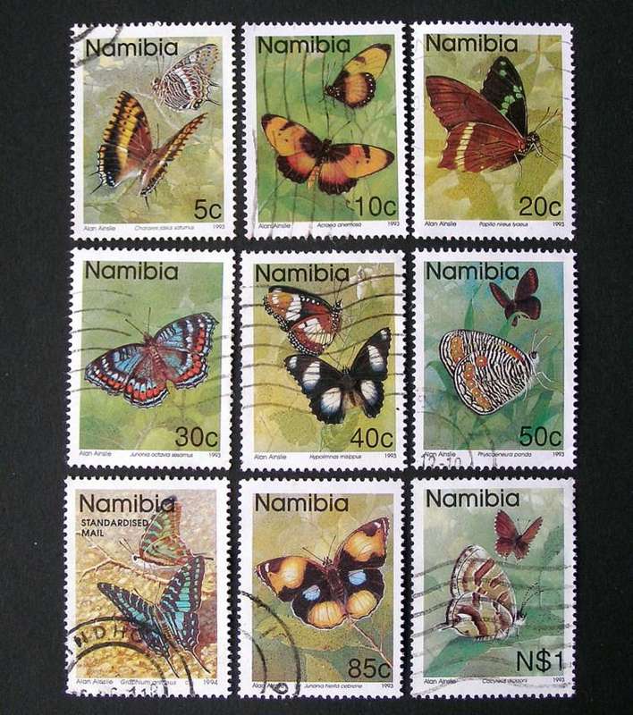 NAMIBIA - Butterflies 1993