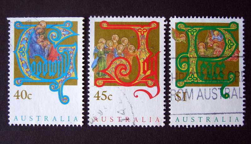AUSTRALIA Set - Christmas 1993