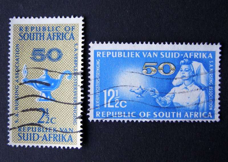 SOUTH AFRICA Set - 50th Anniv. of S.A. Nursing 1964