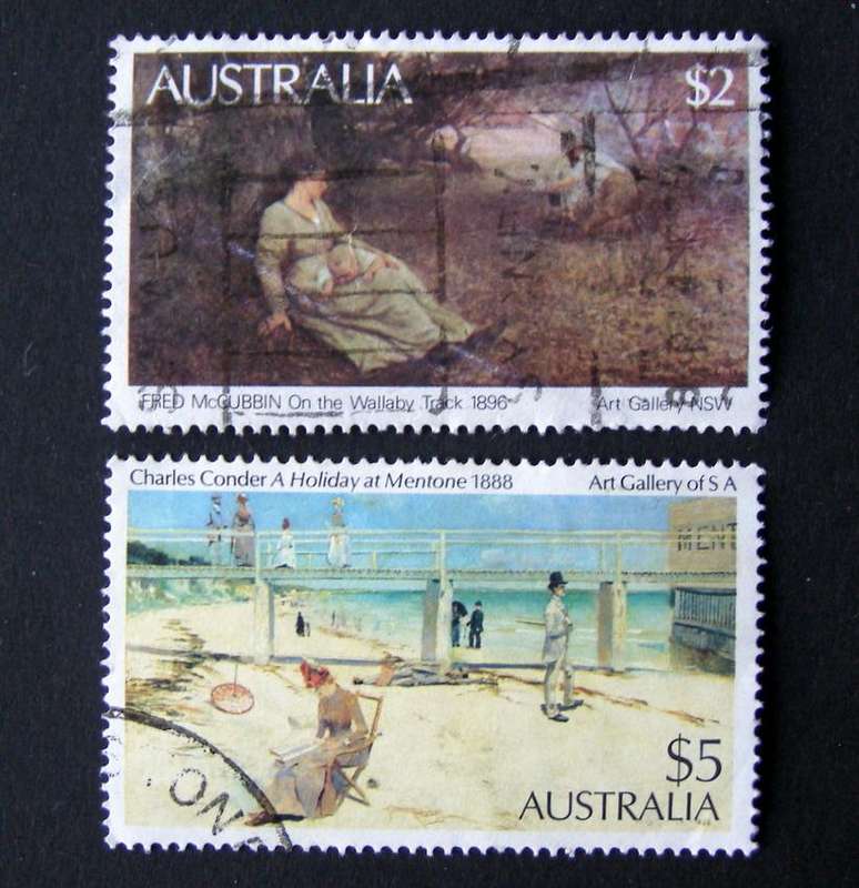 AUSTRALIA Set - Paintings 1981