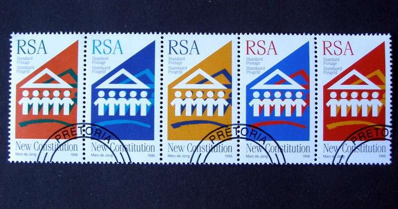 SOUTH AFRICA Set (CTO) - New Democratic Constitution 1996