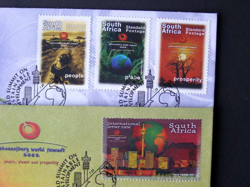 SOUTH AFRICA Cover Set - World Summit for Sustainable Development 2002