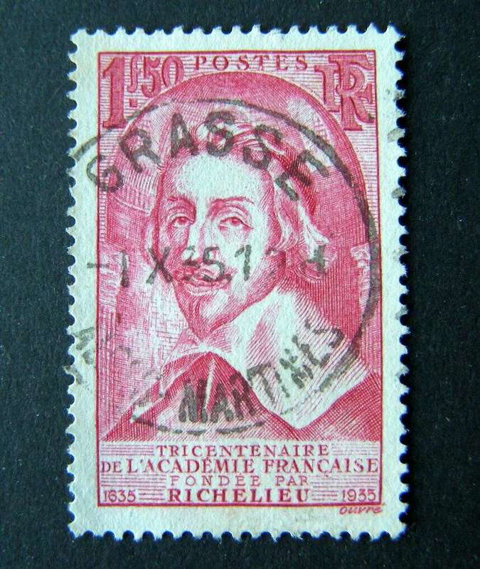 FRANCE - Tercentenary of Richelieu's French Academy 1935