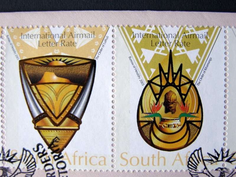 SOUTH AFRICA Cover - National Orders of S.A. 2005